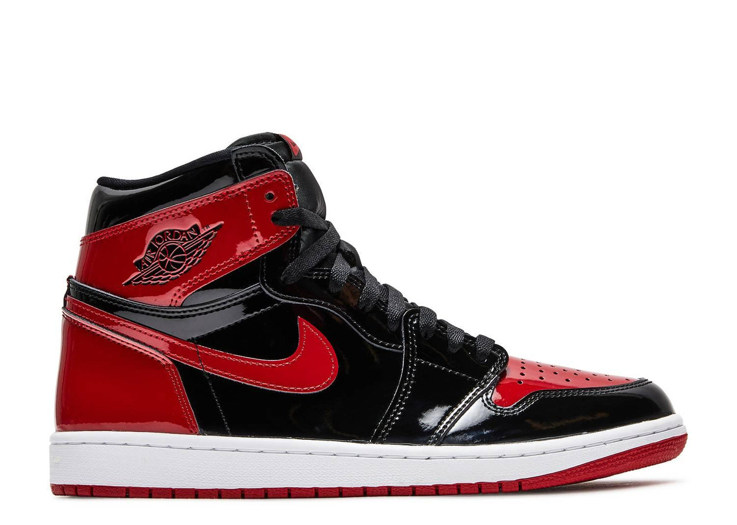 JORDAN RETRO 1 HIGH "PATENT BRED"