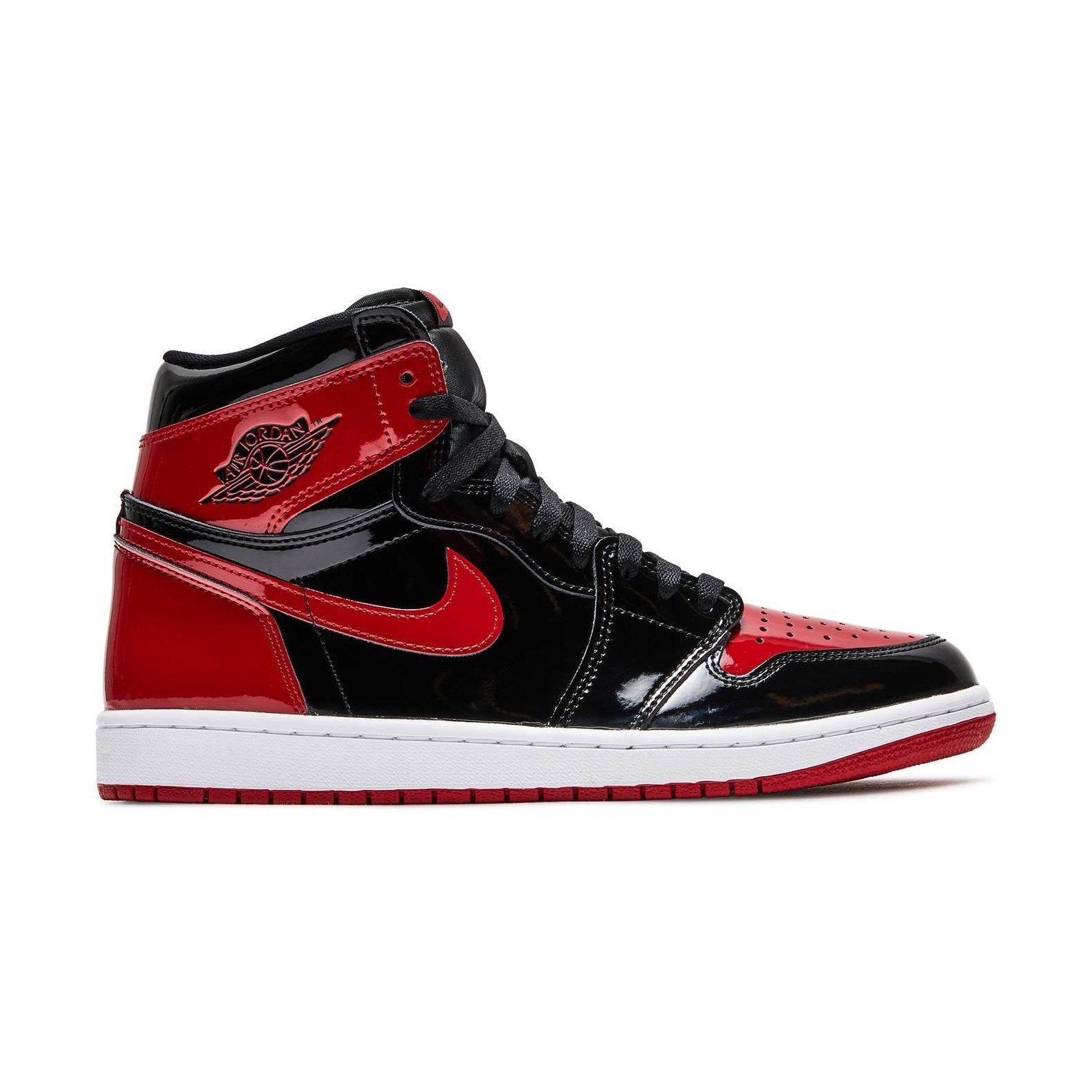 JORDAN RETRO 1 HIGH "PATENT BRED"