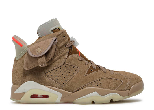 JORDAN RETRO 6 "TRAVIS KHAKI"