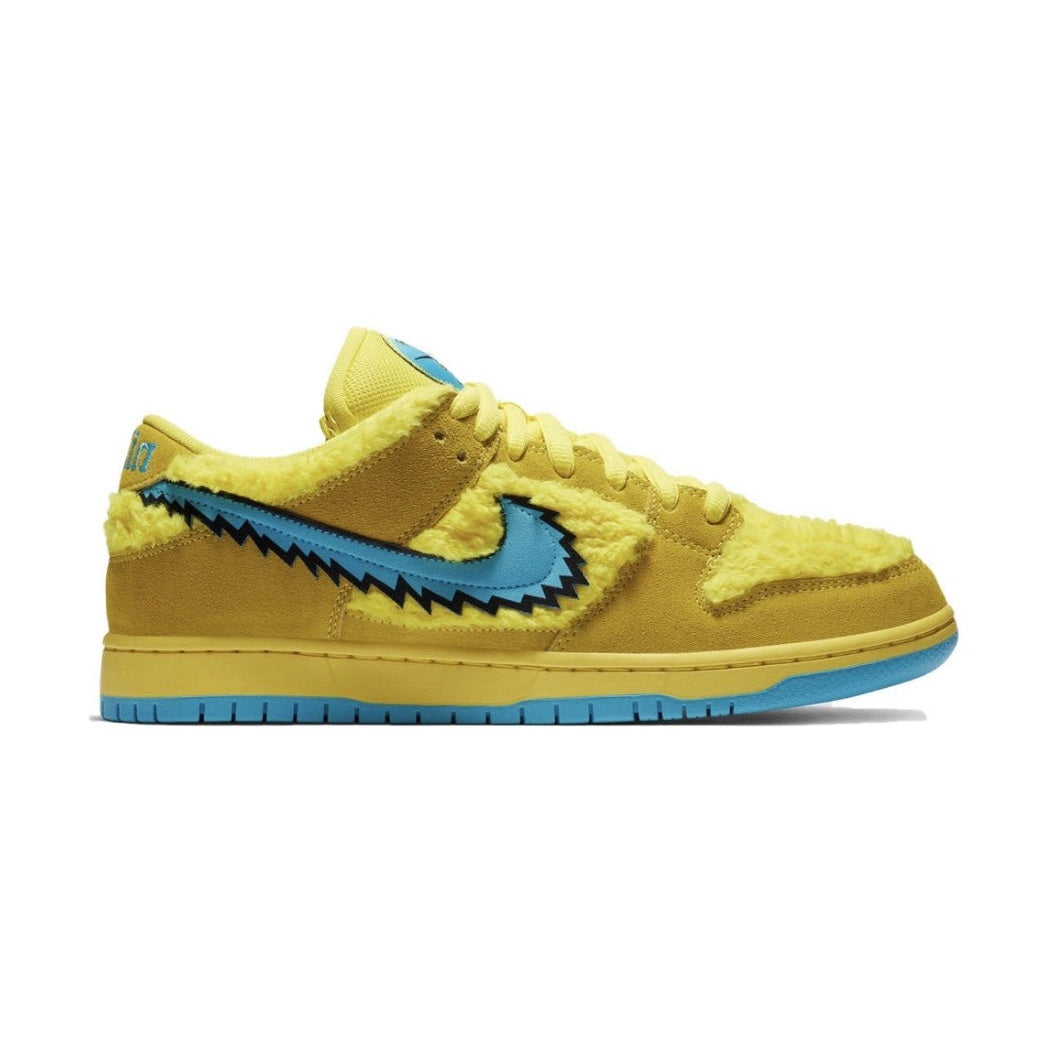 NIKE SB DUNK LOW GRATEFUL DEAD BEAR YELLOW