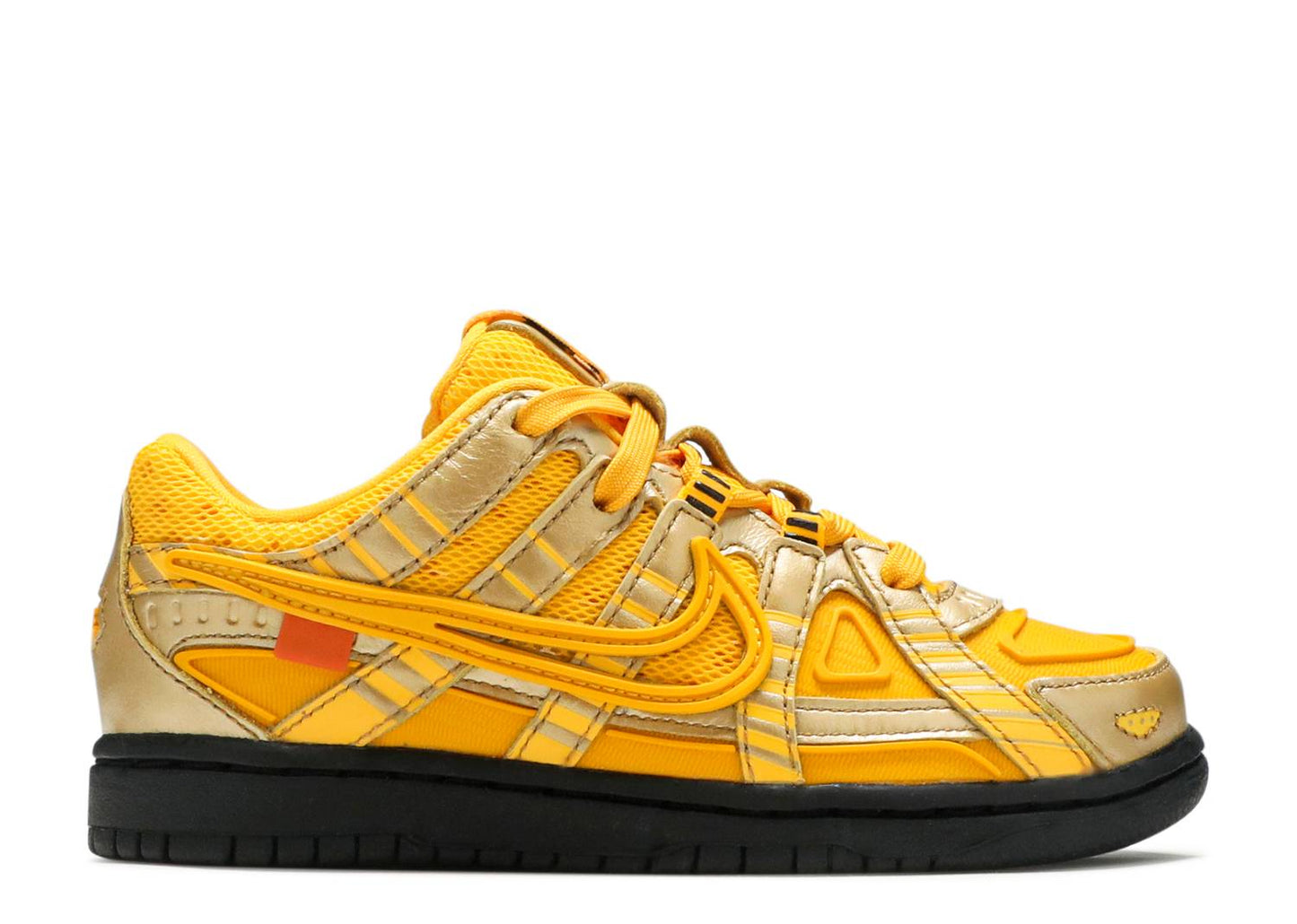 OFF-WHITE X AIR RUBBER DUNK 'UNIVERSITY GOLD'