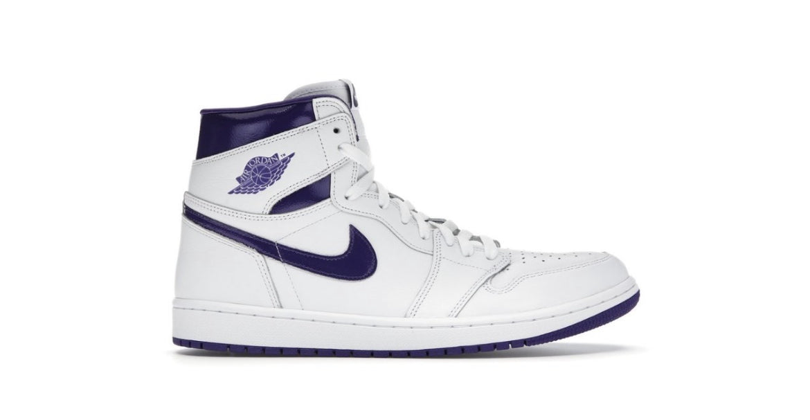 JORDAN RETRO 1 “COURT PURPLE WHITE”